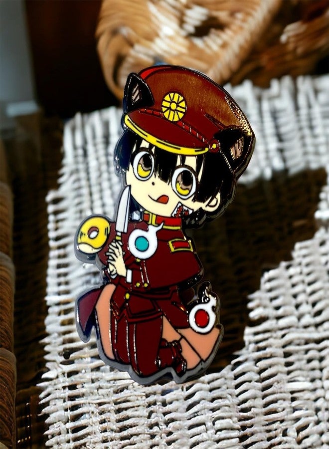 Hanako دبوس المينا المرتبط بالمرحاض Hanako-kun المينا دبابيس المرحاض المرتبط Hanako-kun Manga دبوس المرحاض المرتبط Hanako-kun الشكل دبوس Hanako Gift (HANA) - Image 4